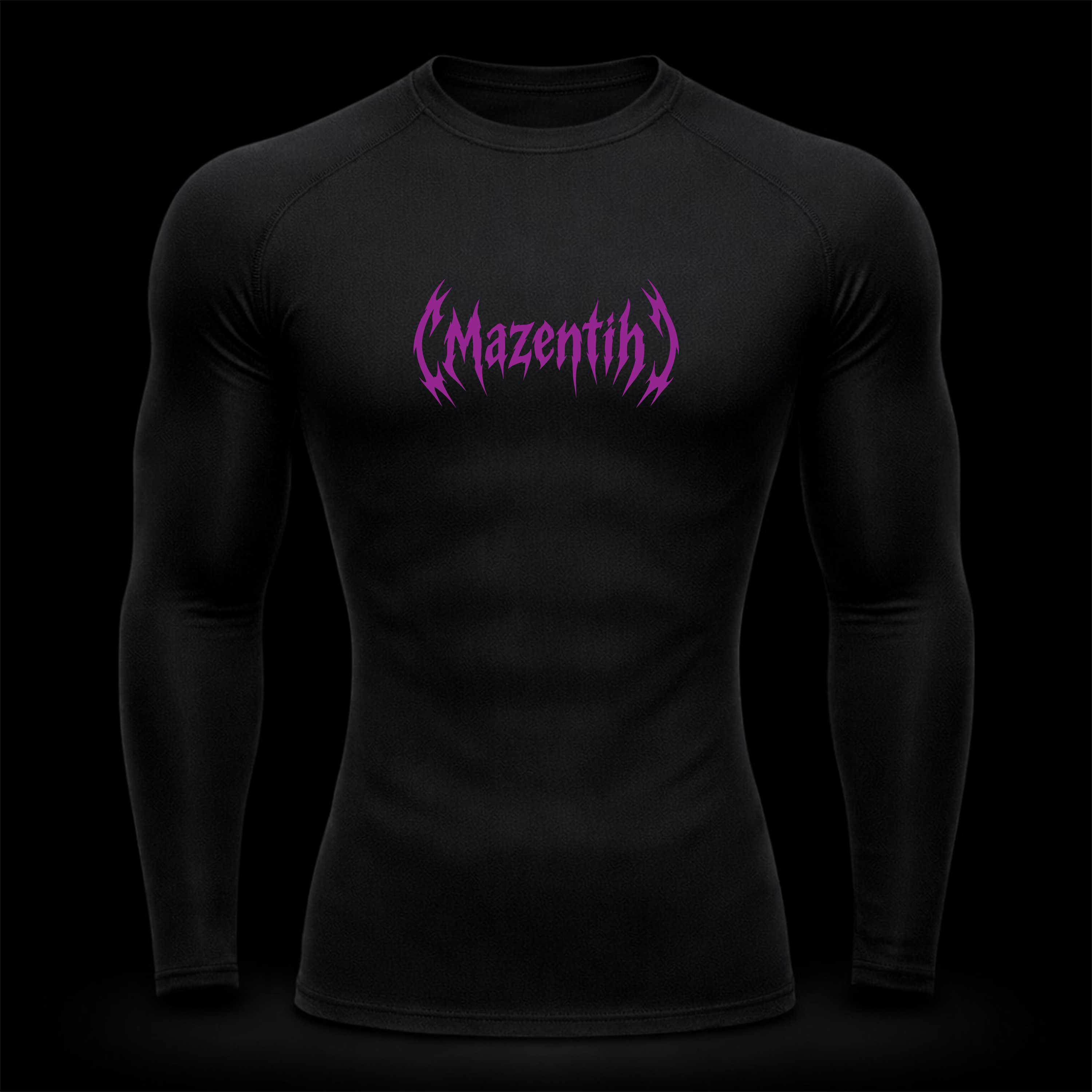 Blood Reaper Long Sleeve Compression – Athletic Fit | MAZENTIH