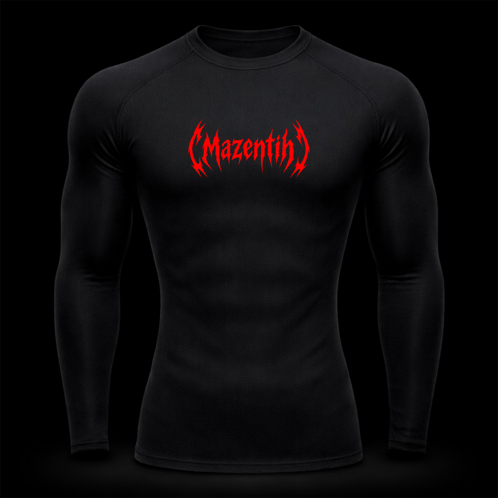 Blood Reaper Long Sleeve Compression – Athletic Fit | MAZENTIH