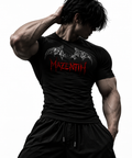 Dark Mazentih Gym Compression – Athletic Fit | MAZENTIH