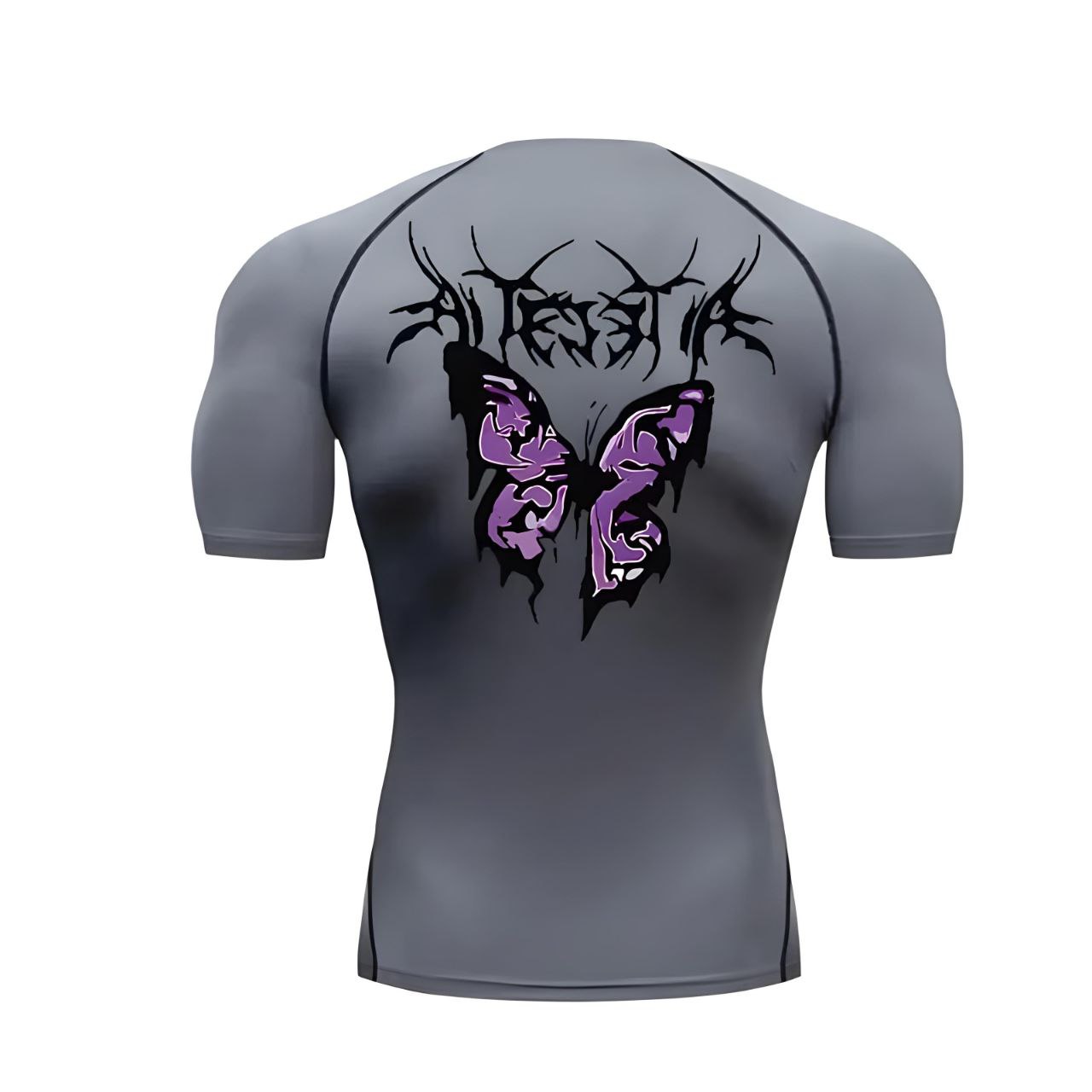 Butterfly Compression T-Shirt Short Sleeve