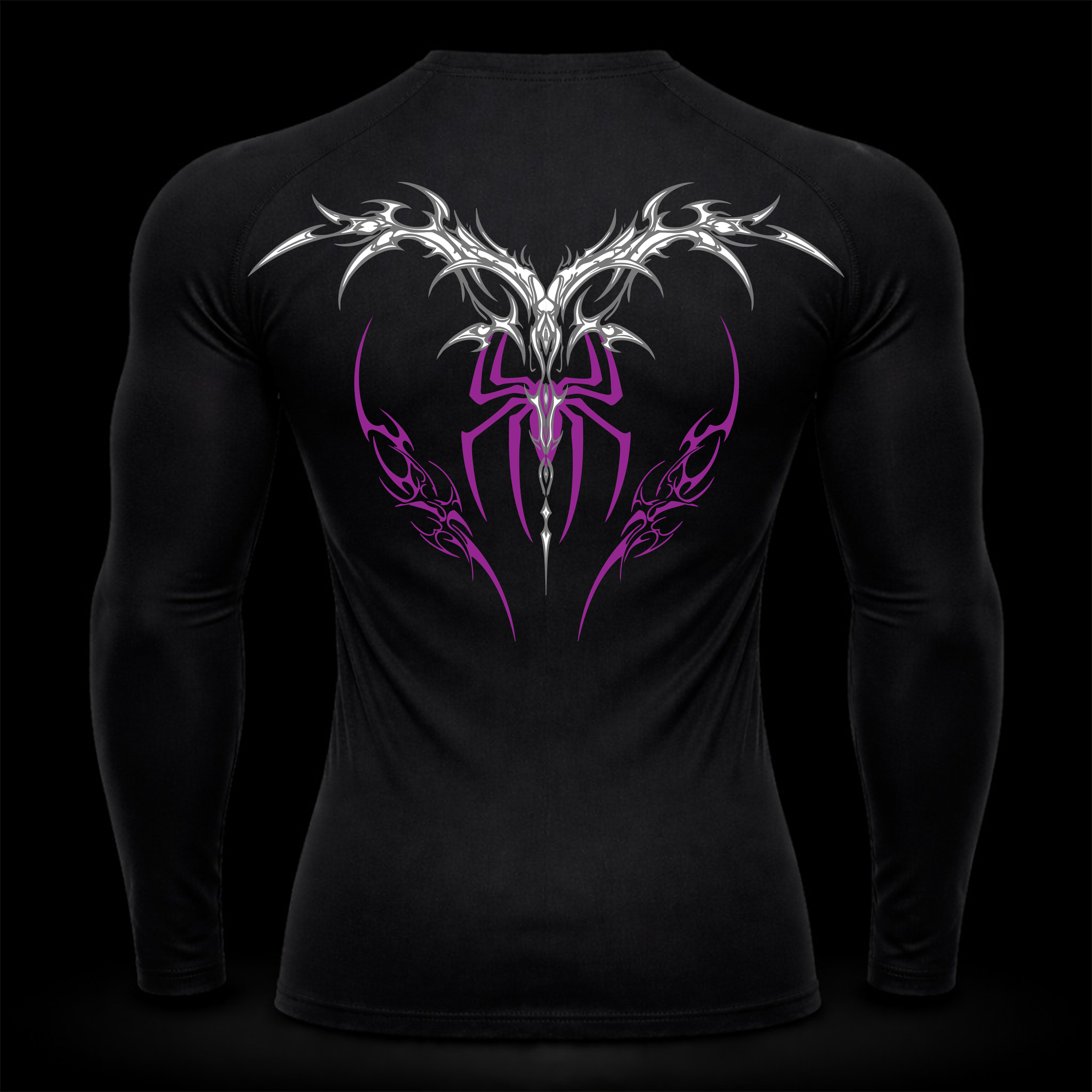 Venom Core Long Sleeve Compression – Athletic Fit | MAZENTIH