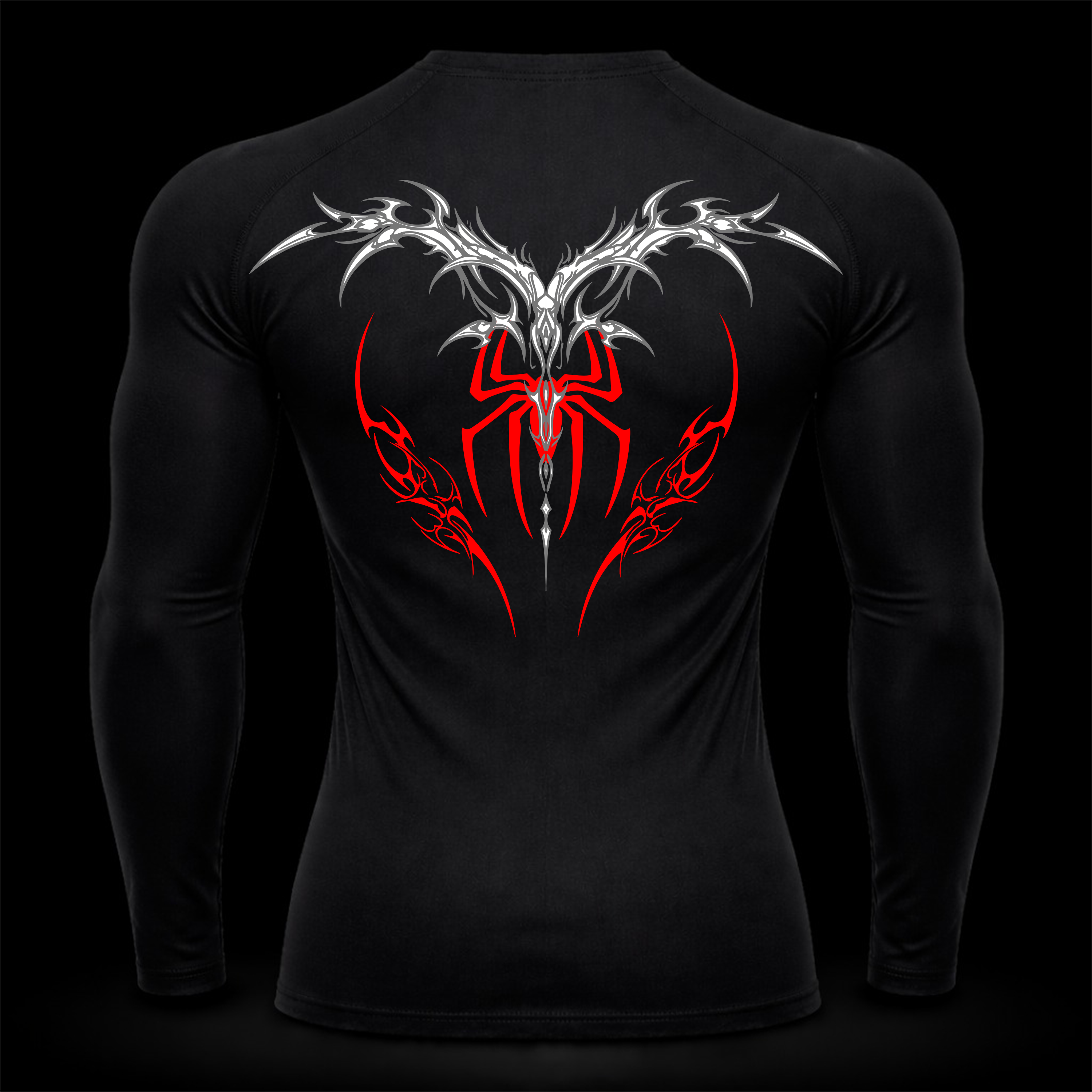 Venom Core Long Sleeve Compression – Athletic Fit | MAZENTIH