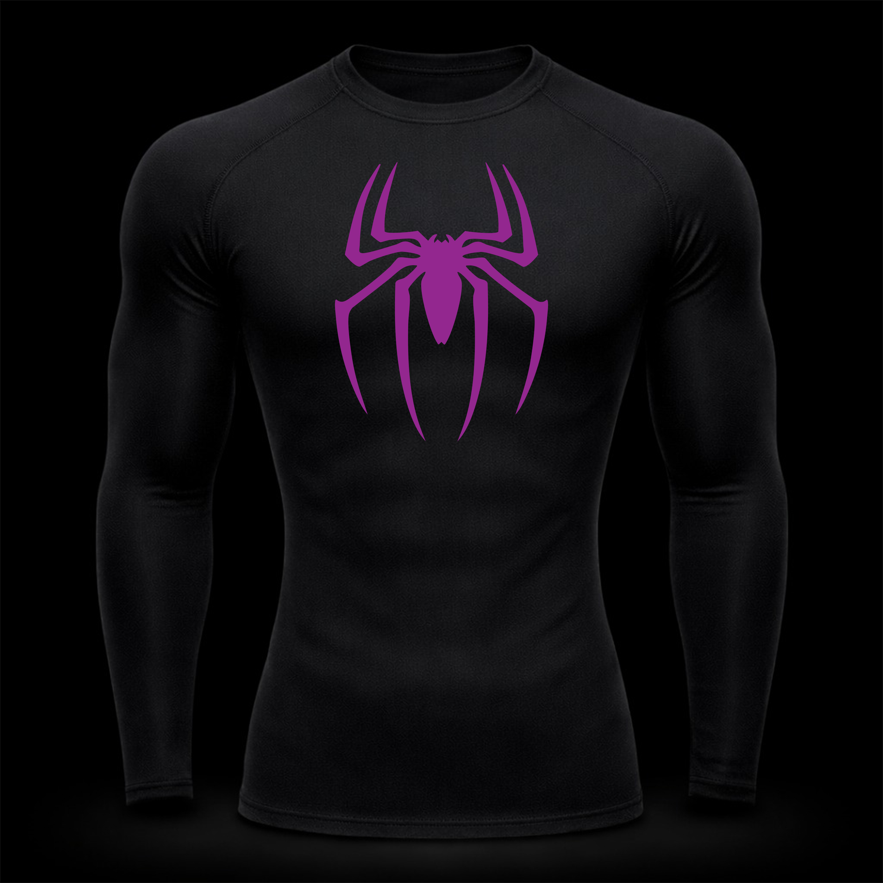 Venom Core Long Sleeve Compression – Athletic Fit | MAZENTIH