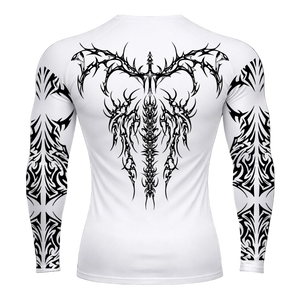 Elite Thorns Long Sleeve Compression – Athletic Fit | MAZENTIH