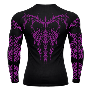 Elite Thorns Long Sleeve Compression – Athletic Fit | MAZENTIH