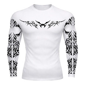 Elite Thorns Long Sleeve Compression – Athletic Fit | MAZENTIH
