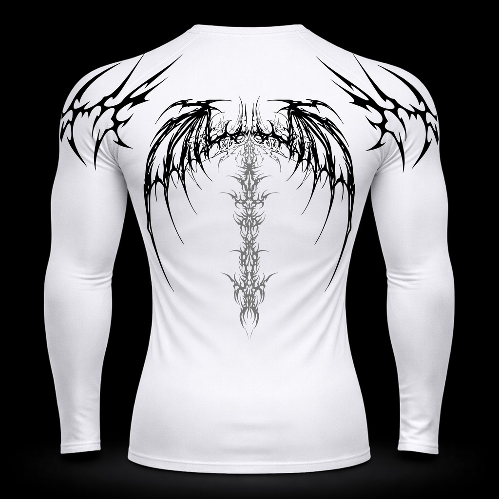 Phantom Surge Long Sleeve Compression – Athletic Fit | MAZENTIH