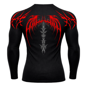 Phantom Surge Long Sleeve Compression – Athletic Fit | MAZENTIH