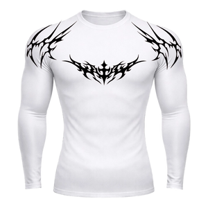 Phantom Surge Long Sleeve Compression – Athletic Fit | MAZENTIH