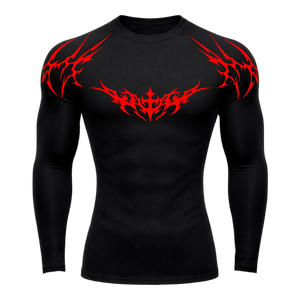 Phantom Surge Long Sleeve Compression – Athletic Fit | MAZENTIH