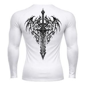 Crimson Blade  Long Sleeve Compression – Athletic Fit | MAZENTIH
