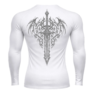 Crimson Blade  Long Sleeve Compression – Athletic Fit | MAZENTIH