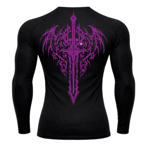 Crimson Blade  Long Sleeve Compression – Athletic Fit | MAZENTIH