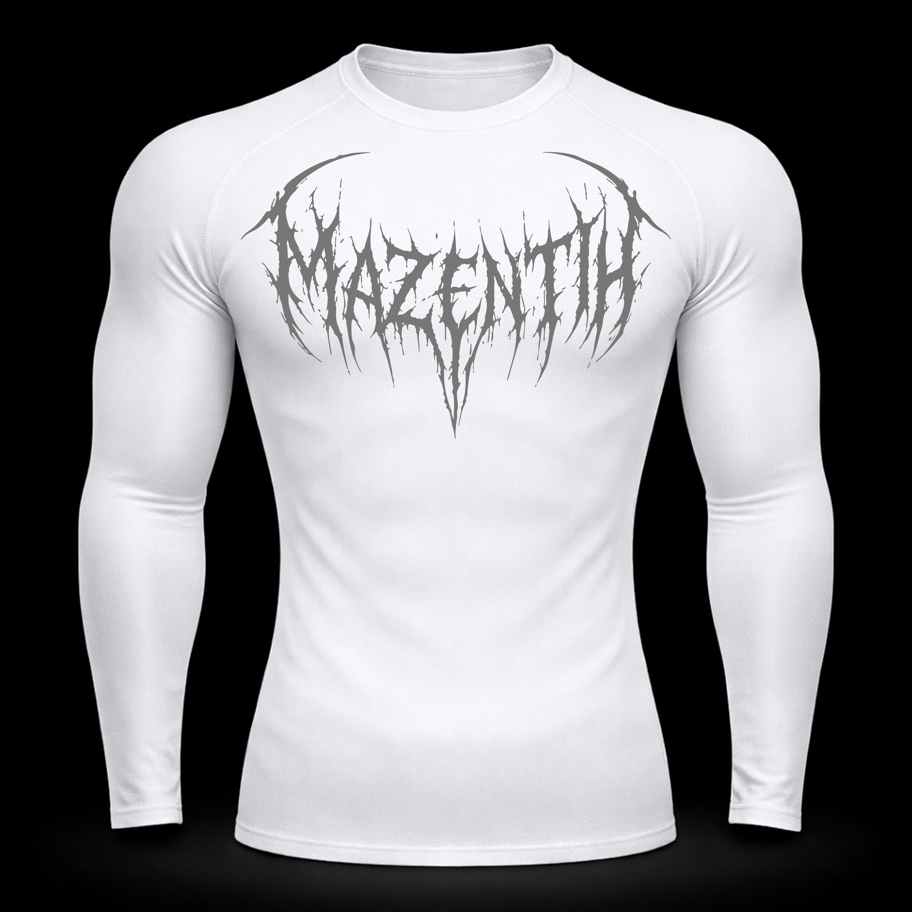 Crimson Blade  Long Sleeve Compression – Athletic Fit | MAZENTIH