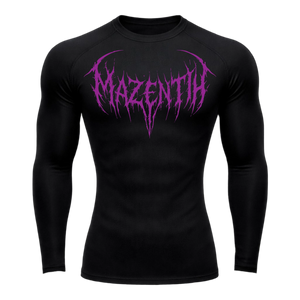 Crimson Blade  Long Sleeve Compression – Athletic Fit | MAZENTIH