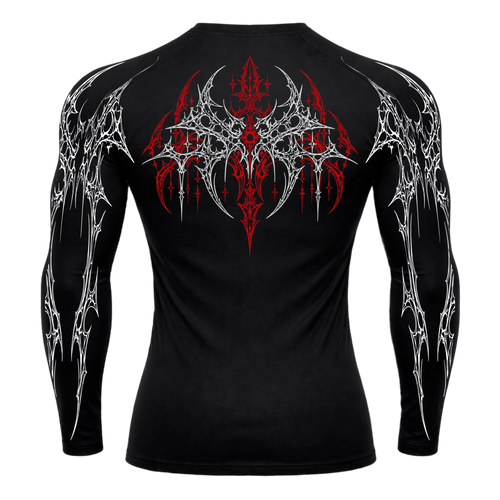 Abyss Armor Long Sleeve Compression – Athletic Fit | MAZENTIH