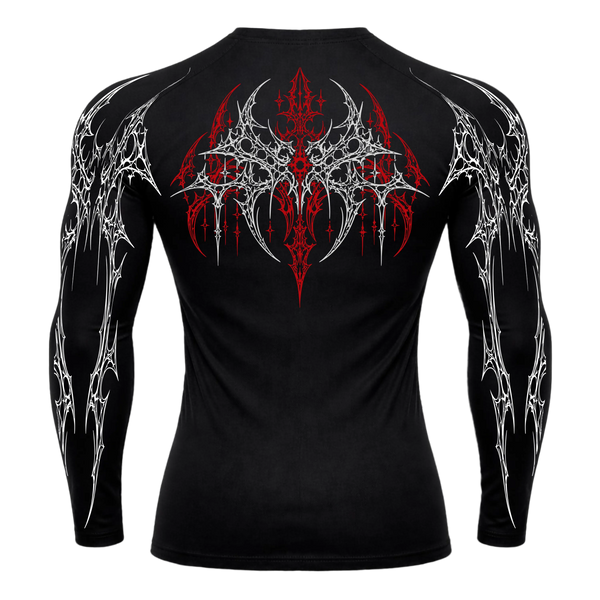 Abyss Armor Long Sleeve Compression – Athletic Fit | MAZENTIH