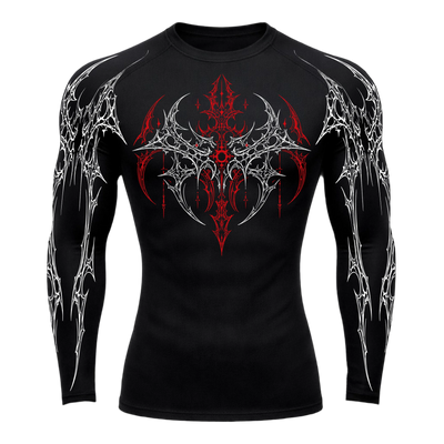 Abyss Armor Long Sleeve Compression – Athletic Fit | MAZENTIH