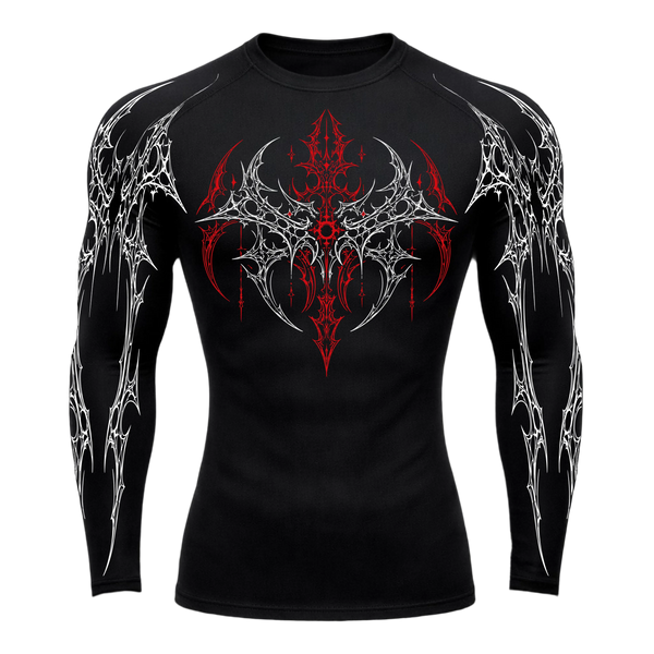 Abyss Armor Long Sleeve Compression – Athletic Fit | MAZENTIH