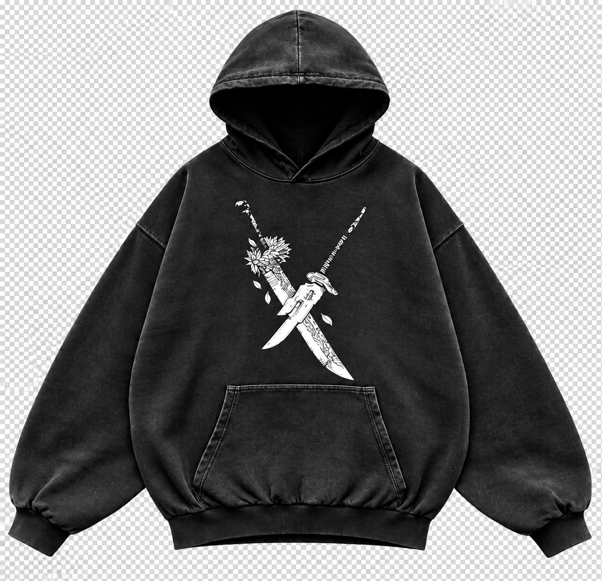 Toji Obsidian Hoodie – Athletic Fit |MAZENTIH
