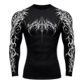 Dark Sigil Long Sleeve Compression – Athletic Fit | MAZENTIH