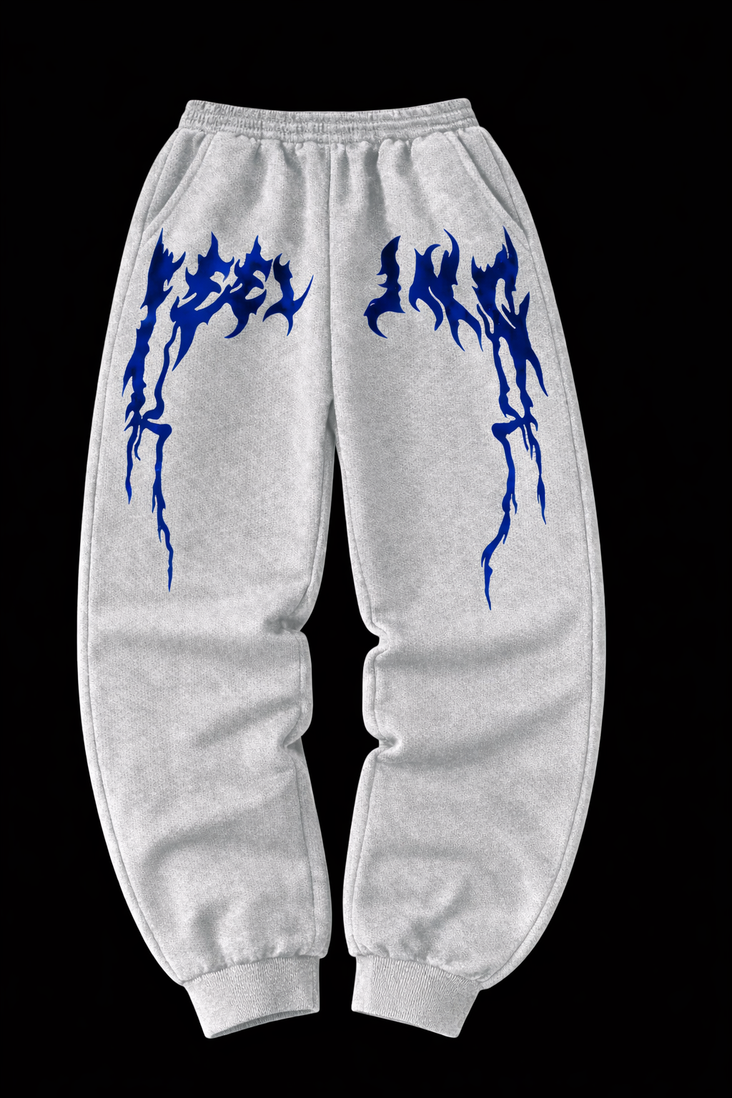 Harajuku Sweatpants – Dark Red & Blue