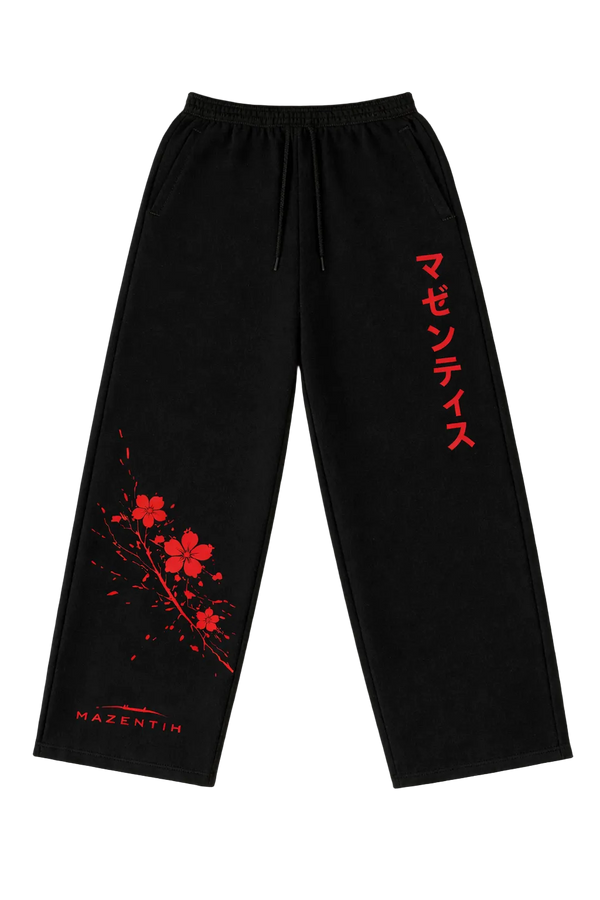 Sakura Baggy – Gym Pants |MAZENTIH