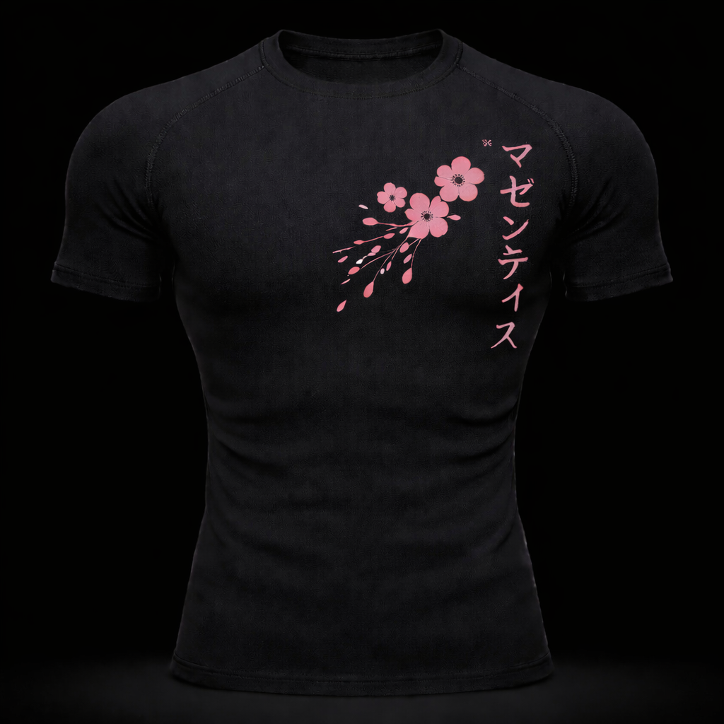 Sakura Compression Short Gym | MAZENTIH