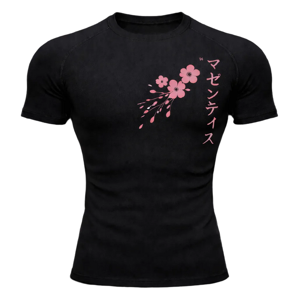 Sakura Compression Short Gym | MAZENTIH