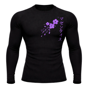 Sakura Long Sleeve Compression – Athletic Fit | MAZENTIH