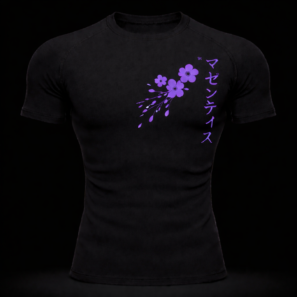 Sakura Compression Short Gym | MAZENTIH