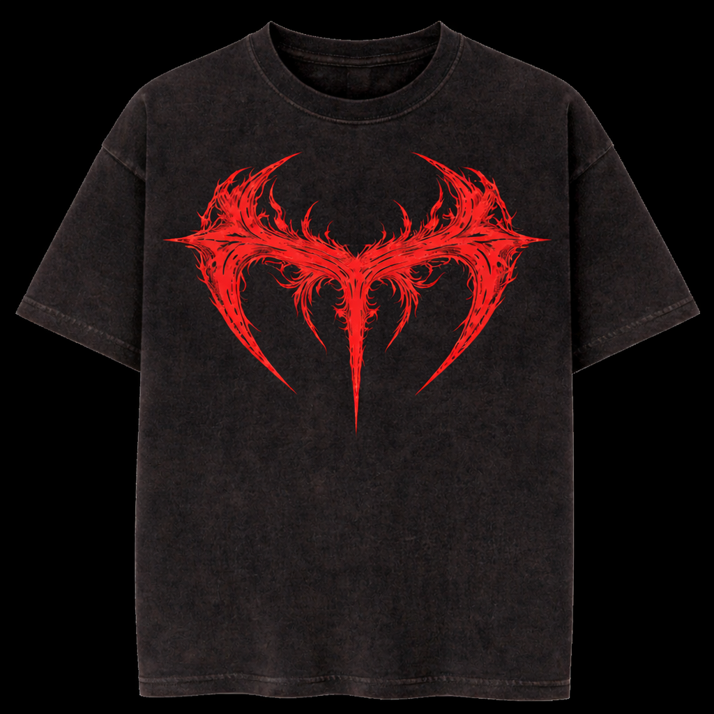 Blood Cross Vintage T-Shirt - Athletic Fit |MAZENTIH