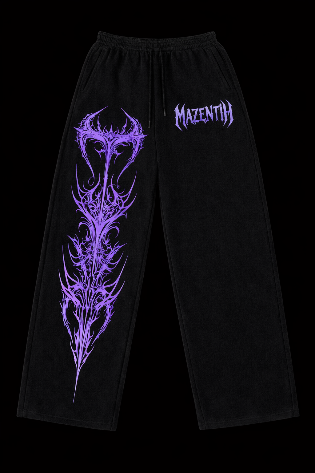 Violet Sigil Baggy – Pants Gym |MAZENTIH