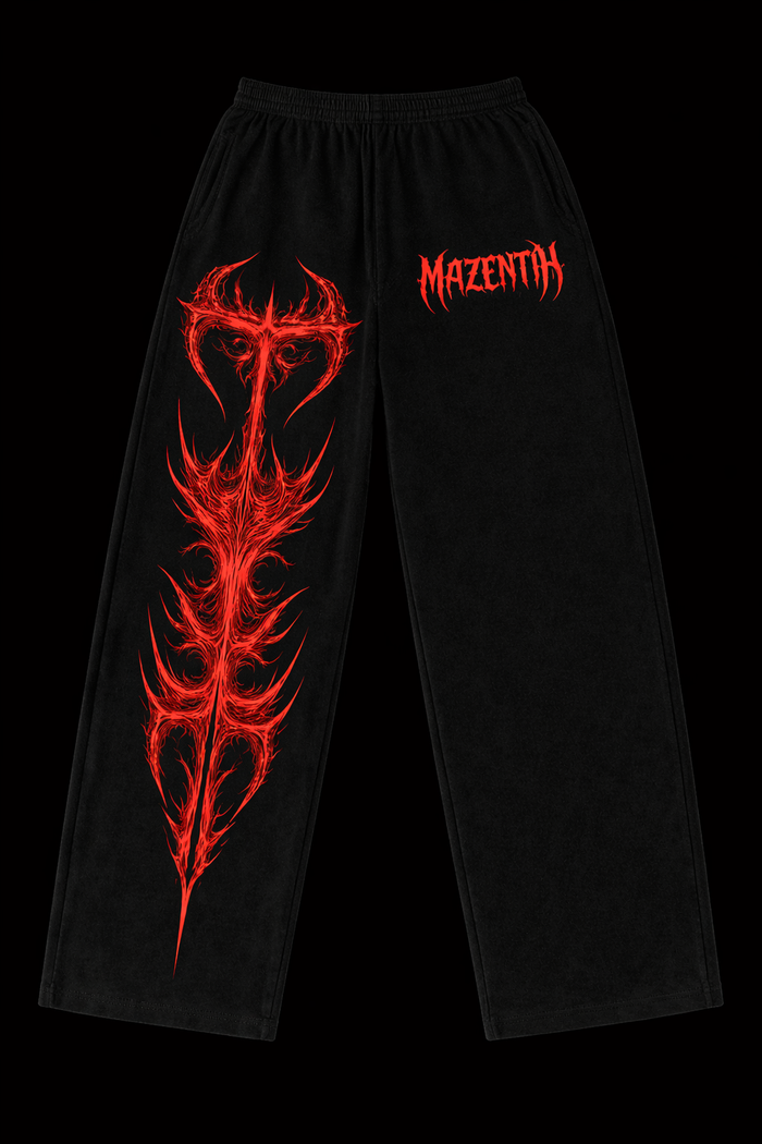 Blood Sigil Baggy – Pants Gym |MAZENTIH