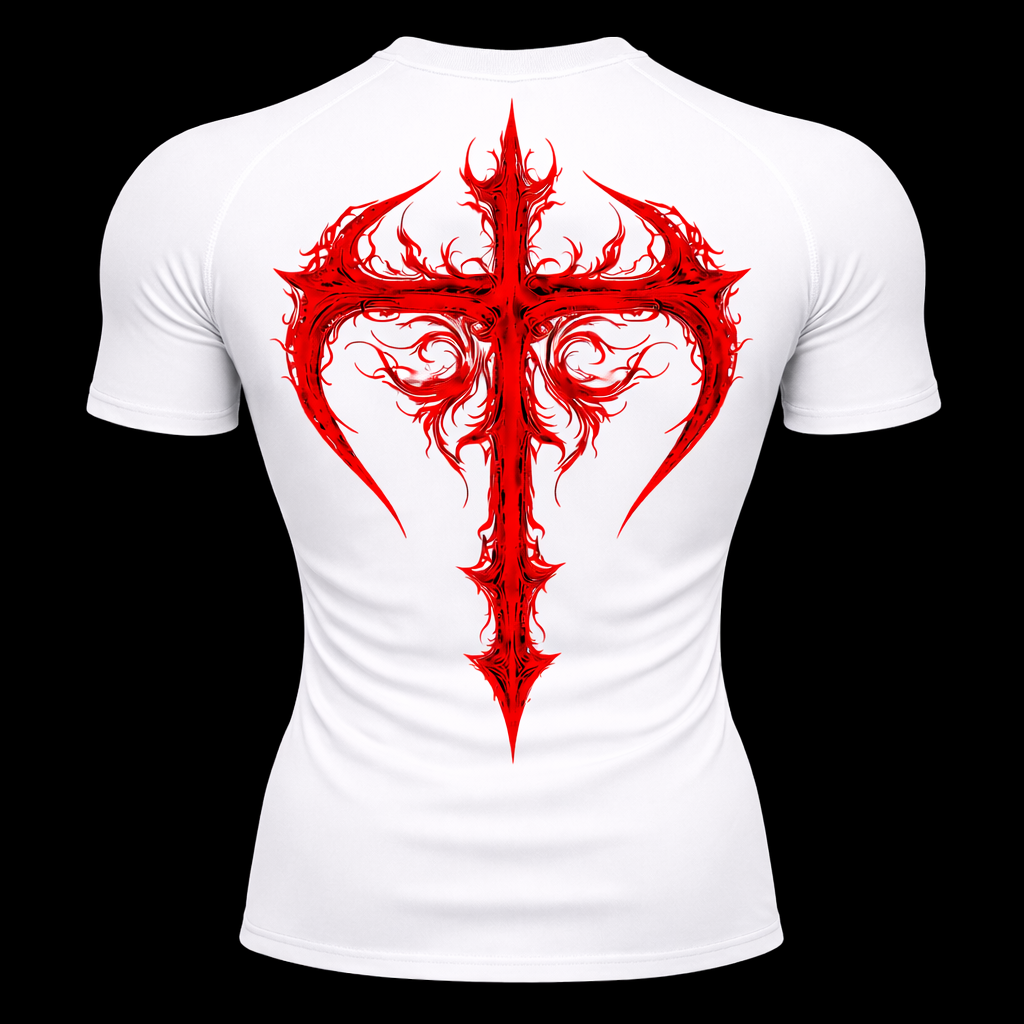 Blood Cross Compression Short Gym  | MAZENTIH