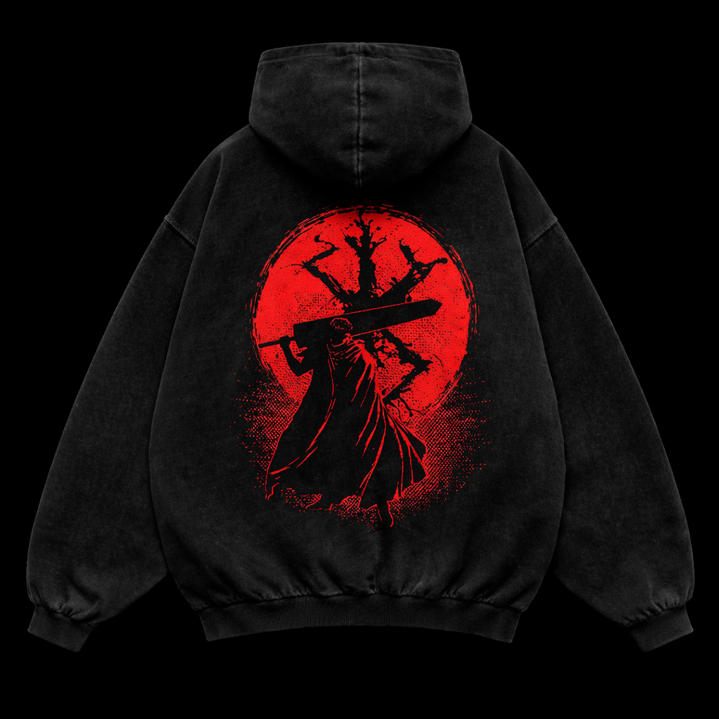 Berserk Blood Sigil Hoodie – Athletic Fit |MAZENTIH