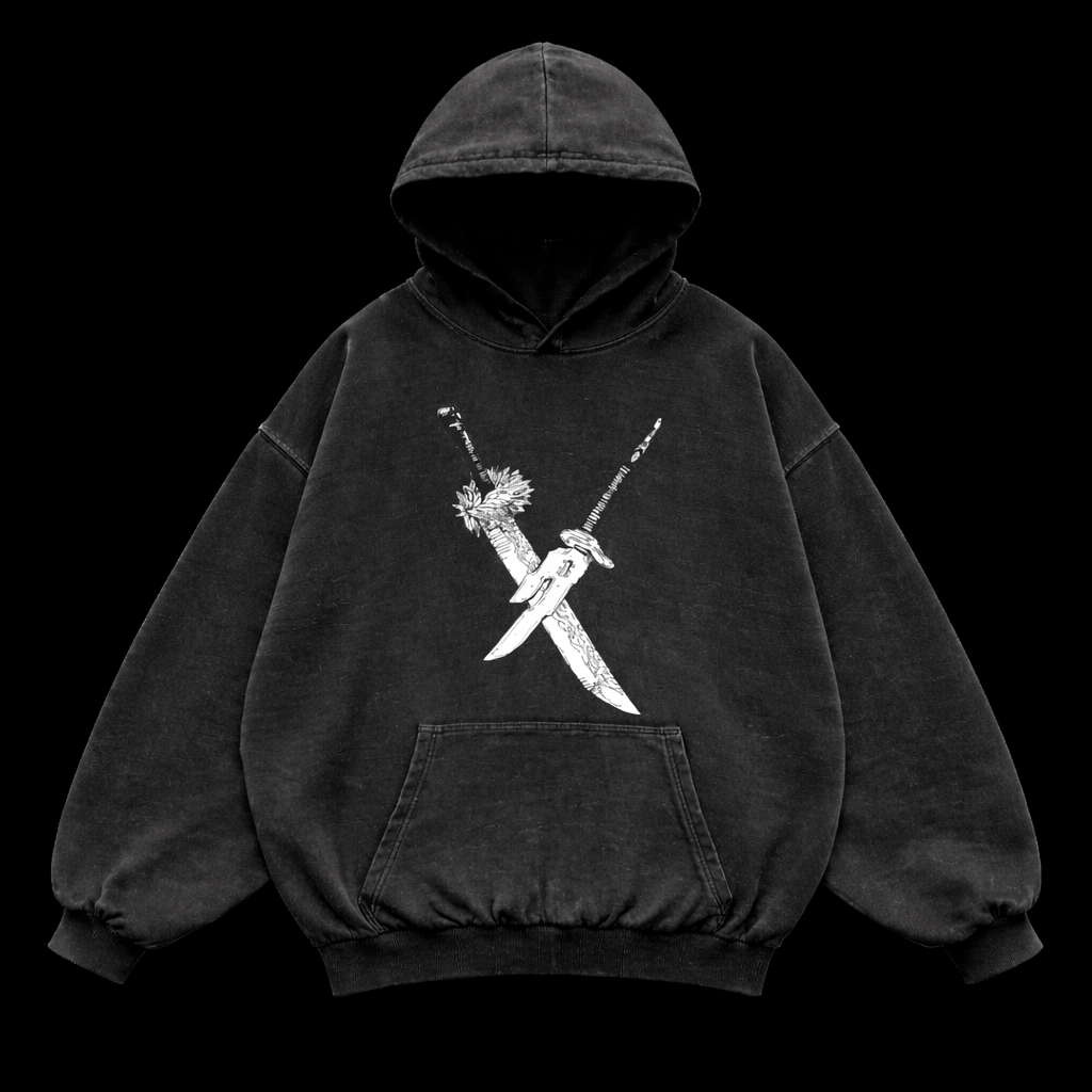 Toji Obsidian Hoodie – Athletic Fit |MAZENTIH