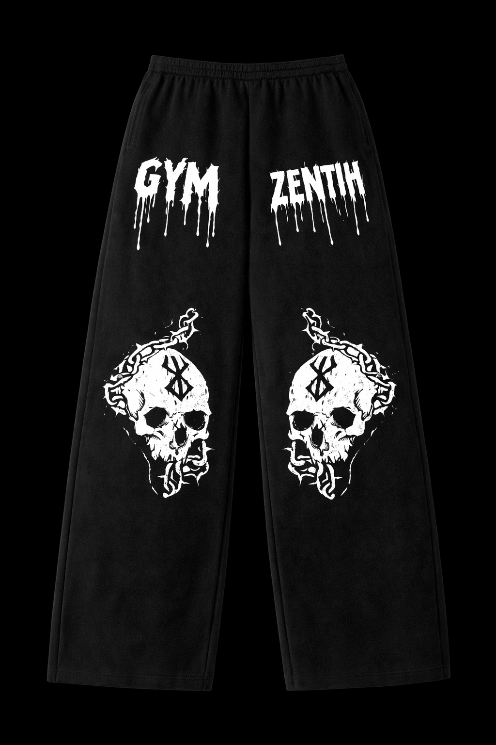 Shadow Skull Baggy – Gym Pants |MAZENTIH
