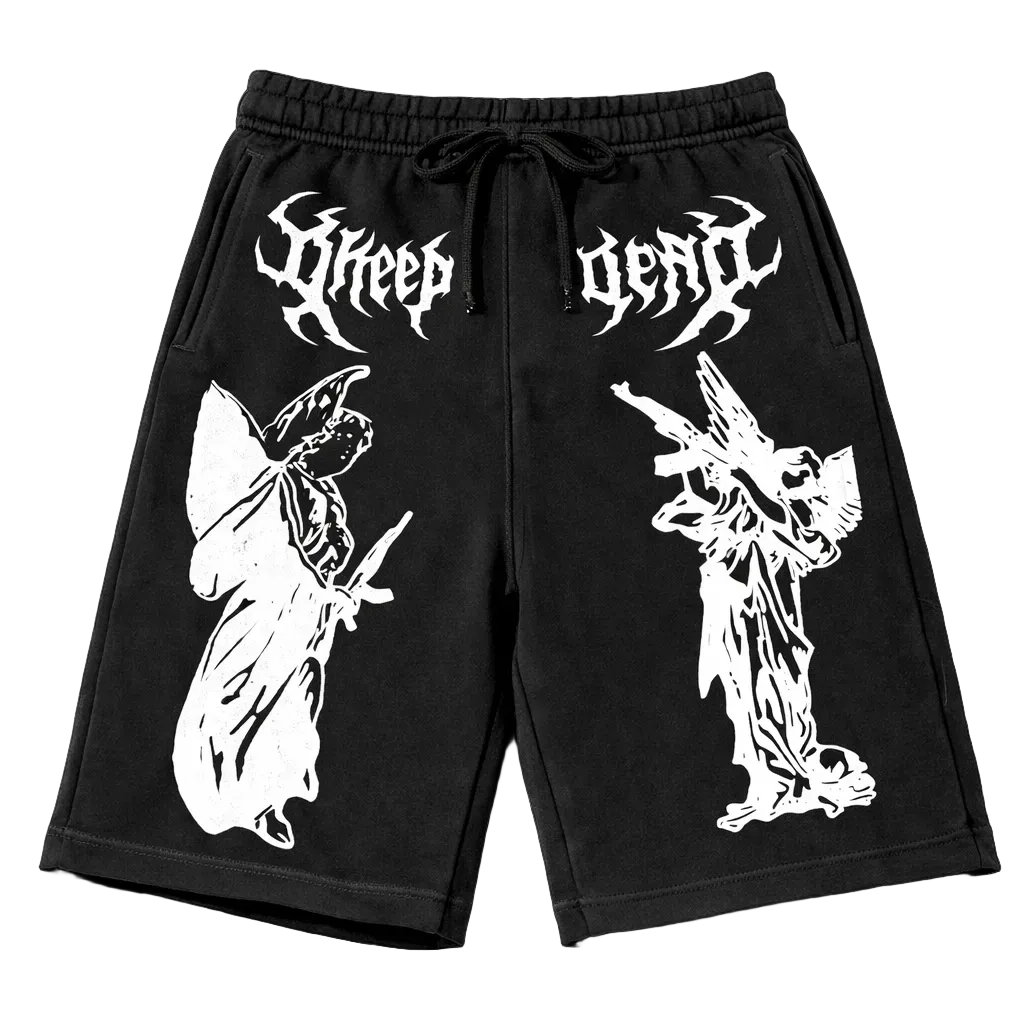 Angel Strike Vintage Gym Short | MAZENTIH