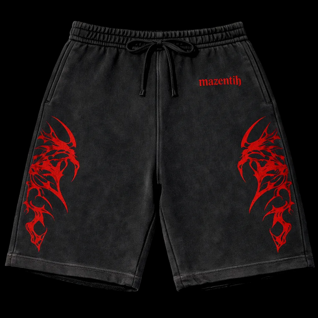 Shadow Claw Vintage Gym Short | MAZENTIH