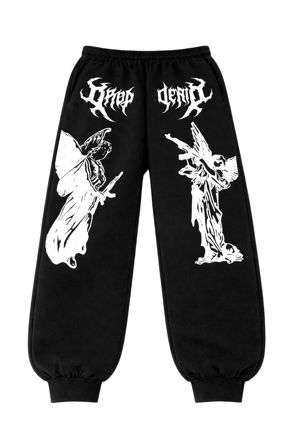 Angel Strike Dark Gym Jogger Pants |MAZENTIH