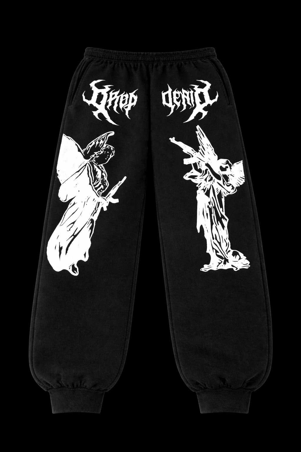 Angel Strike Dark Gym Jogger Pants |MAZENTIH