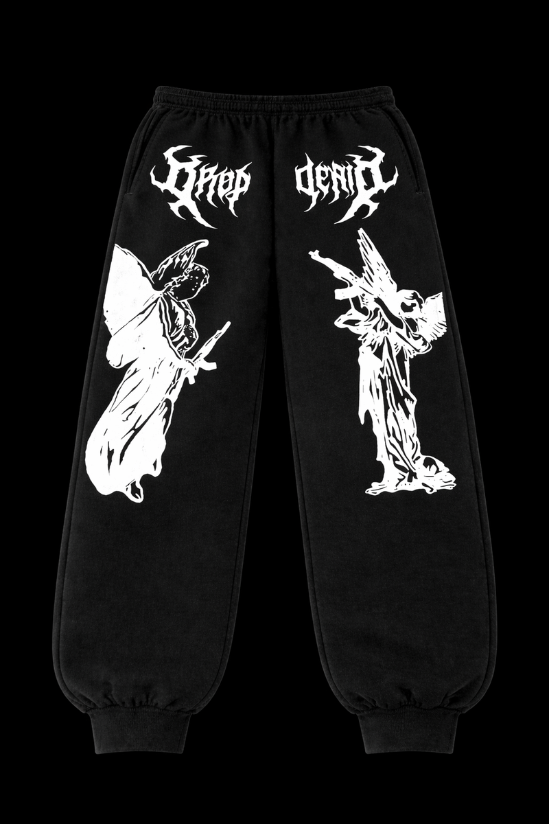 Angel Strike Dark Gym Jogger Pants |MAZENTIH