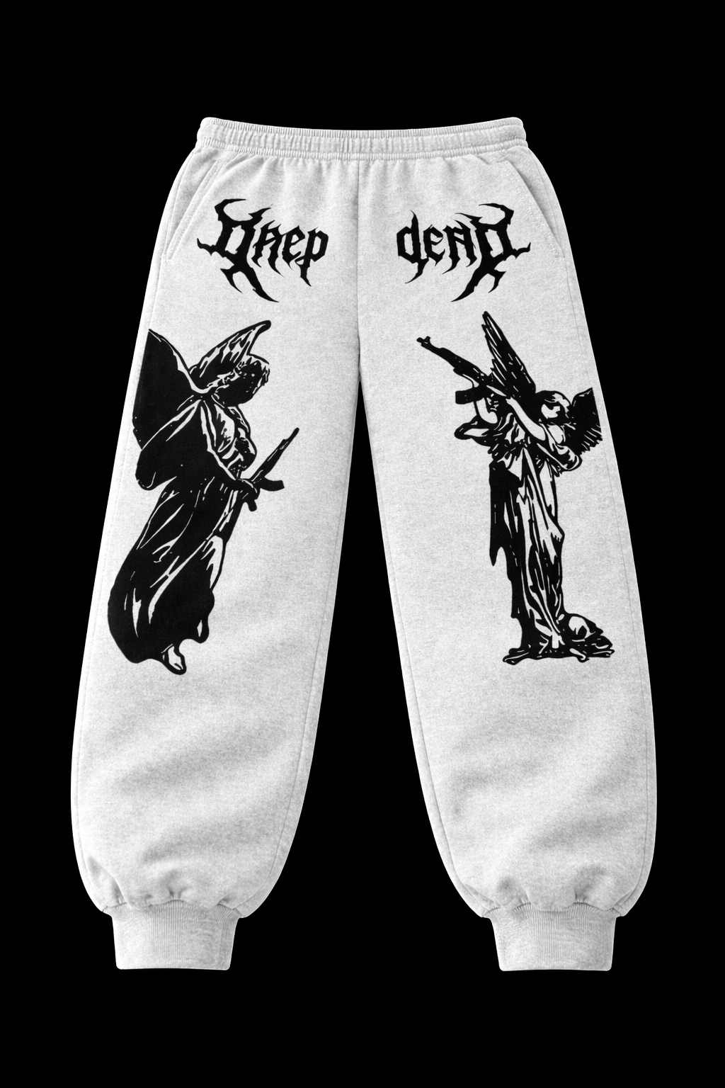 Angel Strike Dark Gym Jogger Pants |MAZENTIH