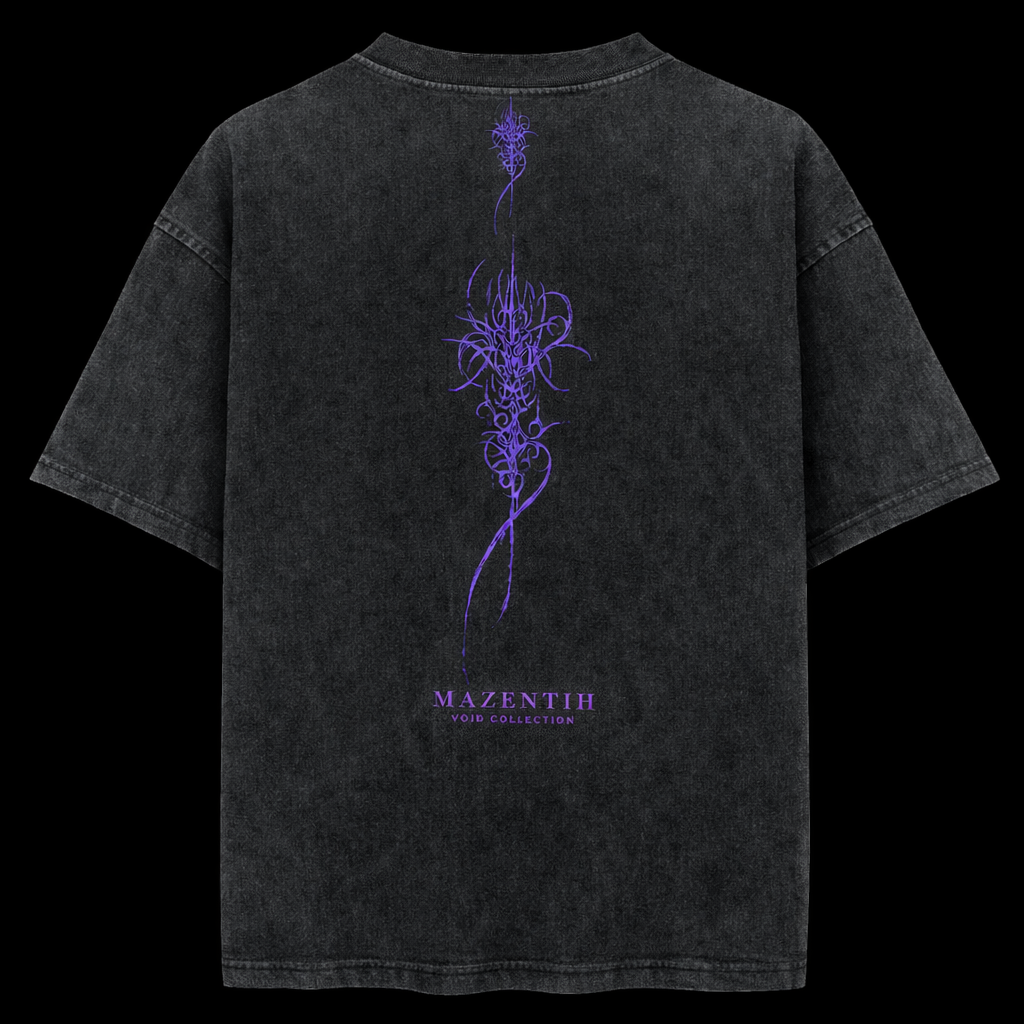 Shadow Violet Gym T-Shirt – Vintage Athletic Fit |MAZENTIH