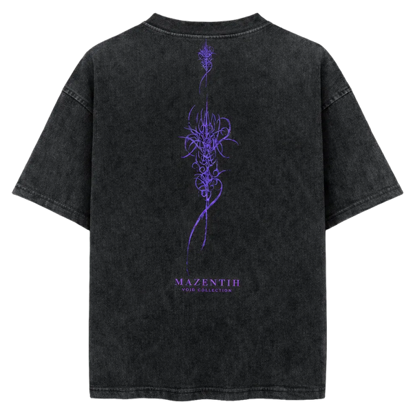 Shadow Violet Gym T-Shirt – Vintage Athletic Fit |MAZENTIH