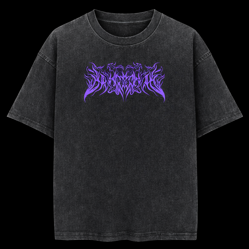 Shadow Violet Gym T-Shirt – Vintage Athletic Fit |MAZENTIH