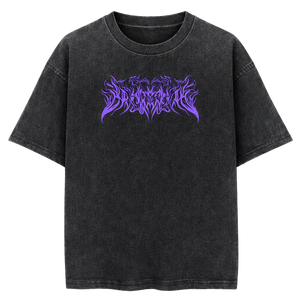 Shadow Violet Gym T-Shirt – Vintage Athletic Fit |MAZENTIH
