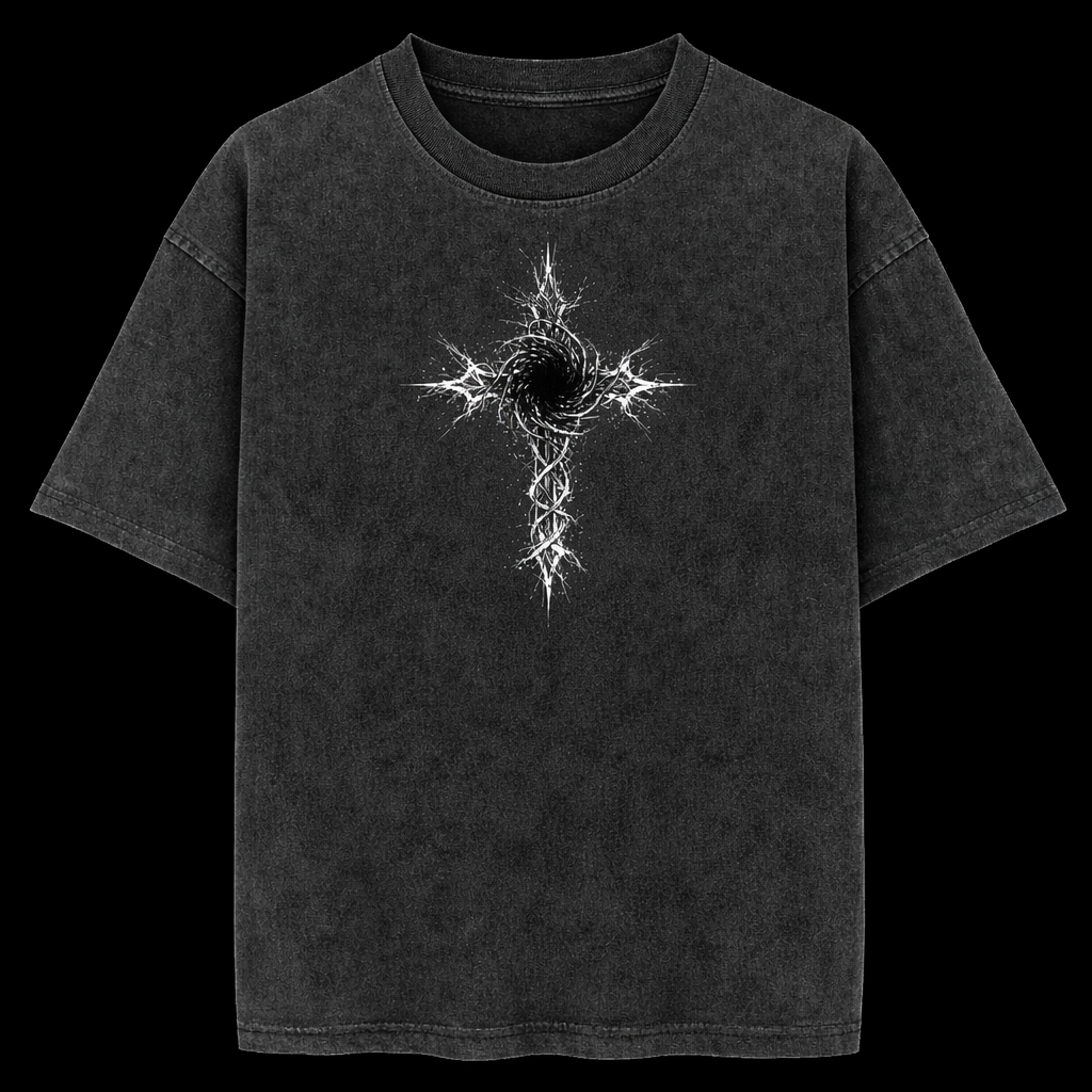 Oversized Gym T-Shirt – Vintage Pump Cover Athletic Fit |MAZENTIH