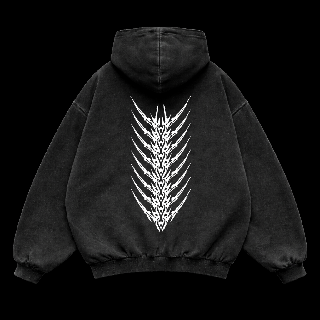 Savage Oversized Gym Hoodie – Athletic Fit | MAZENTIH